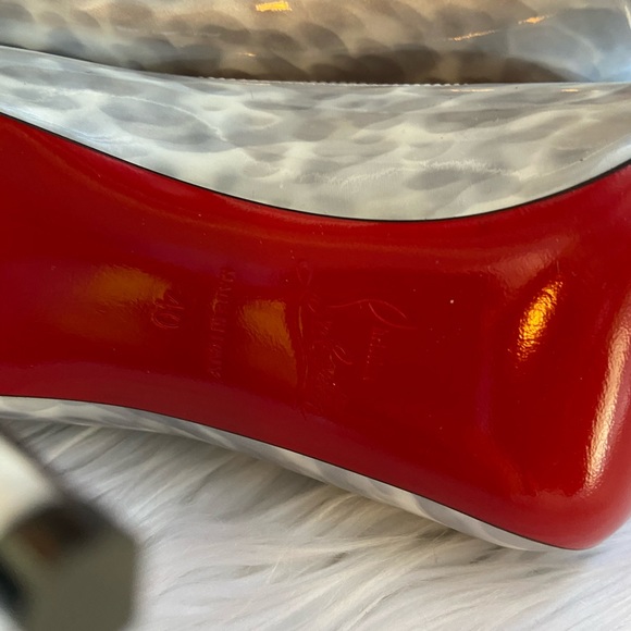 Christian Louboutin Kate 100 Patent Gigi Sz40 - Picture 6 of 7